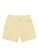 LC WAIKIKI yellow Elastic Waist Gabardine Girl Shorts F4CB6KA626782DGS_1