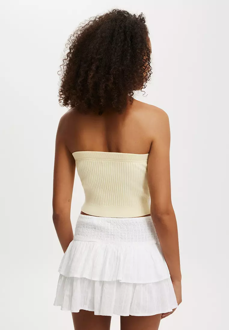 Baby Rib Button Bandeau