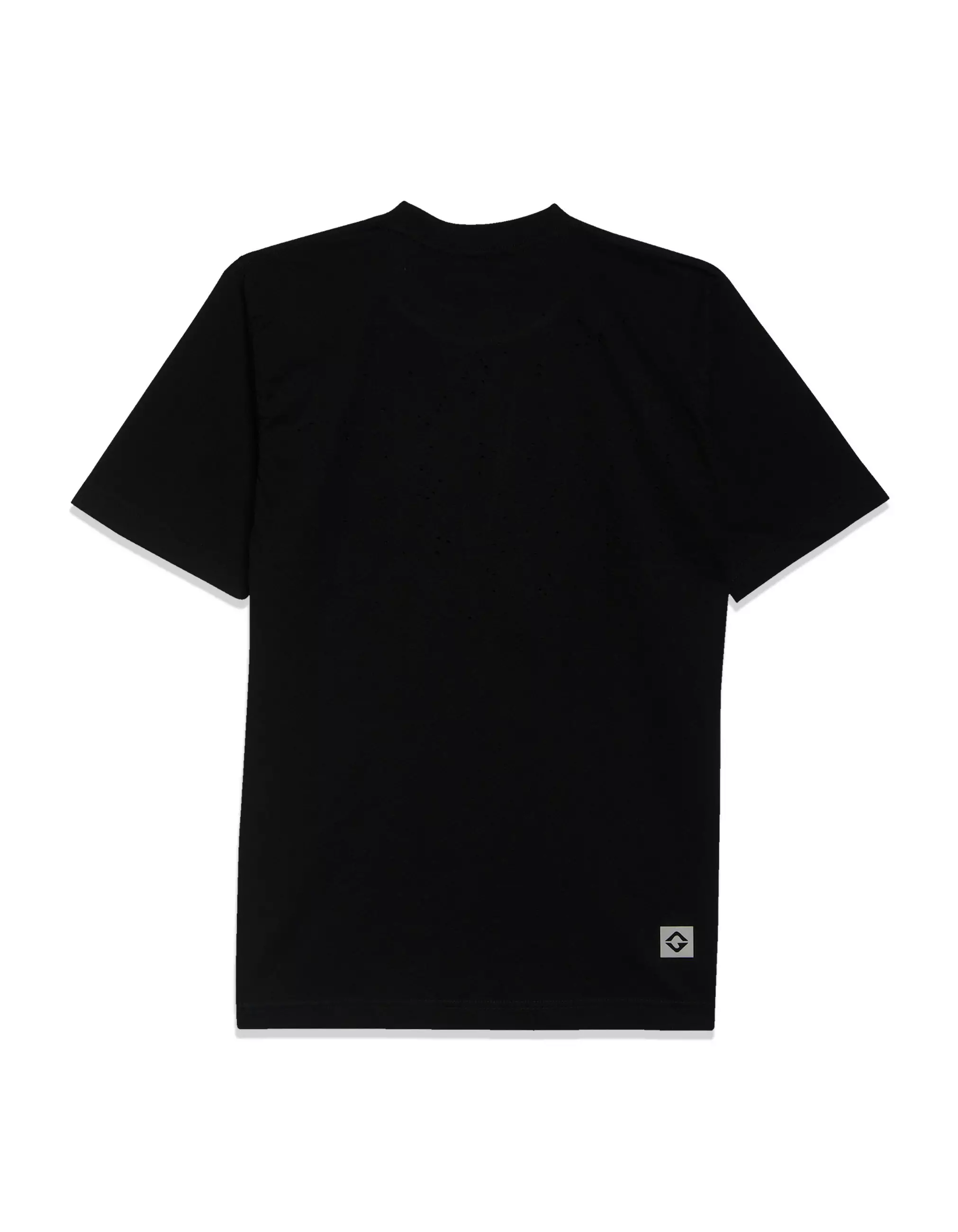 Gloaming T-shirt Running Cotton 24s Short Sleeve Tee Black - Leluasa