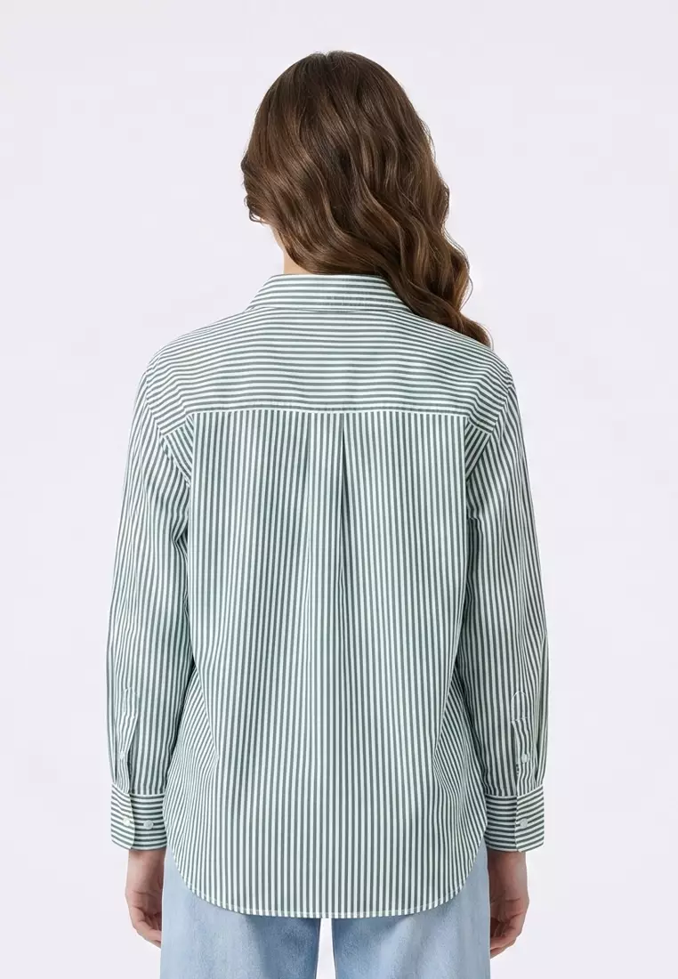 Woven Printed Rayon 3/4 Sleeves Blouse