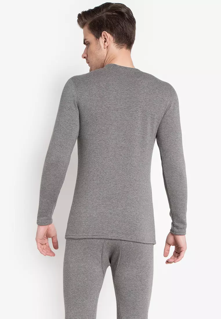 Fleece lined thermal best sale shirt