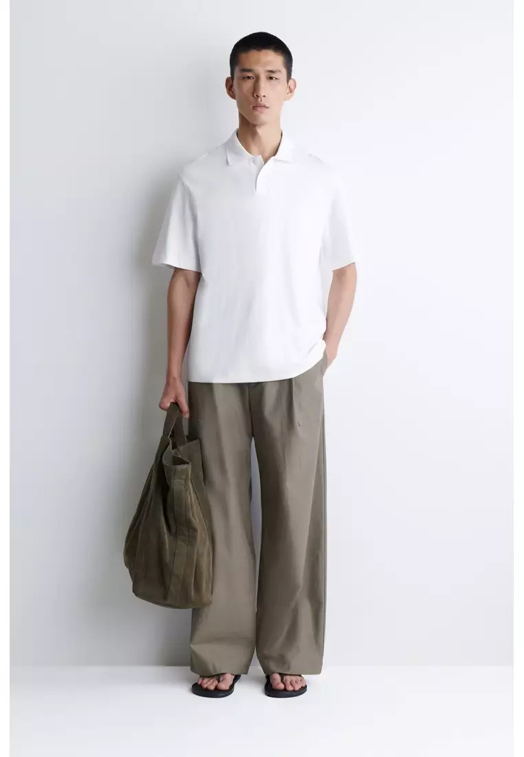 INTERLOCK COTTON POLO SHIRT