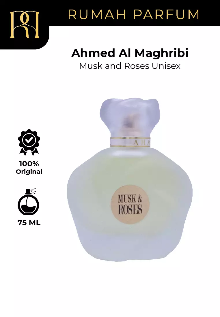 Ahmed Al Maghribi Musk and Roses Unisex 75 ML
