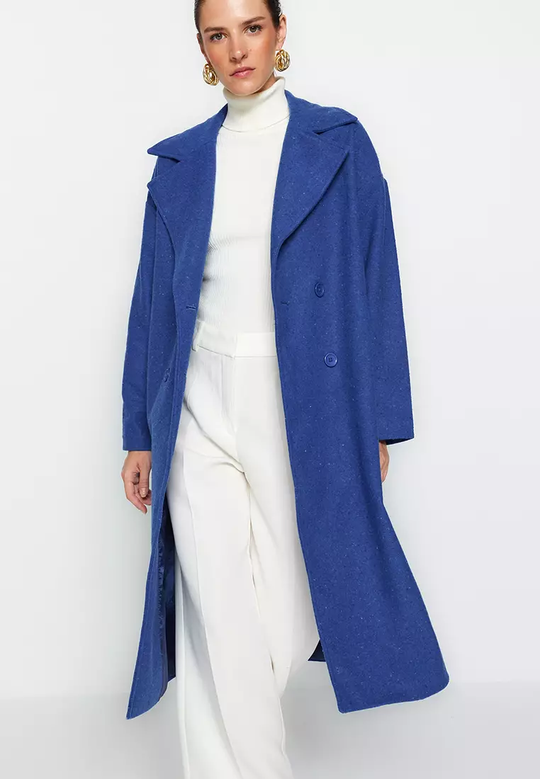 Sax Oversize Wide Cut Long Wool Cachet Coat
