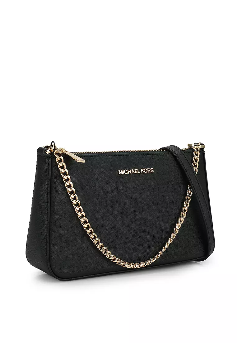 Michael Kors Cora Mini Zip Pochette Leather Black 1.800.000