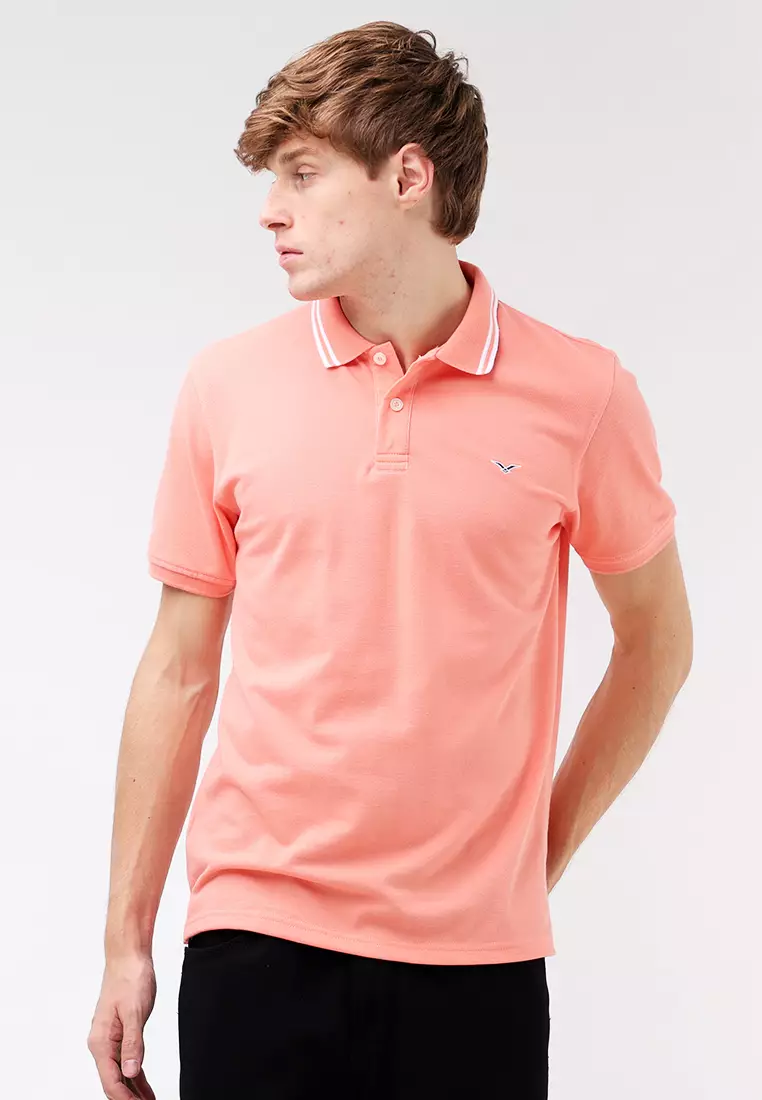 Cvc Collared Shirt Pique