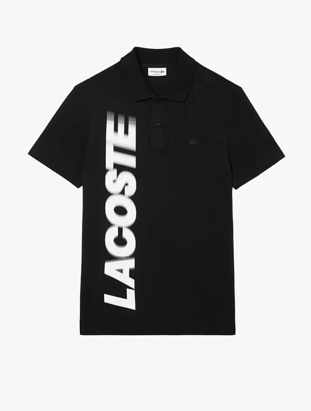 Lacoste Movement Branded Polo Shirt - BLACK