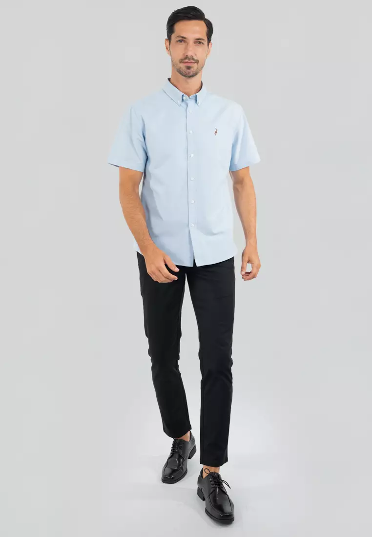 Polo Haus - Men’s Cotton Mix Signature Fit Short Sleeve MBSSVB008