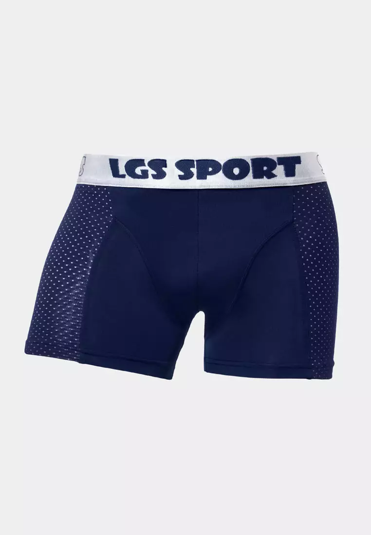 LGS Underwear - Boxer - Blue/Black - 2 Pcs - LEBX.004.600.2.7C