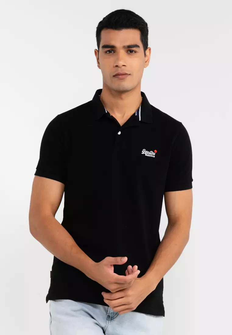 Classic pique sales polo superdry