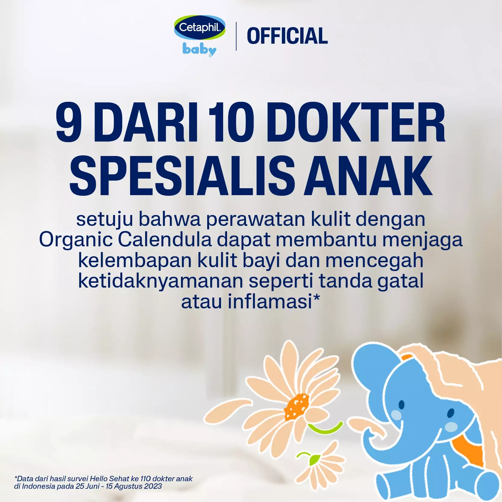 Cetaphil Baby Daily Lotion with Organic Calendula 400 ML