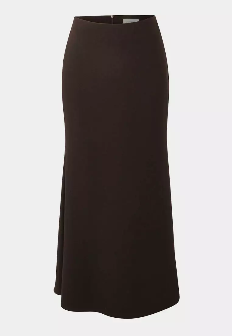 Caris Flared Maxi Skirt