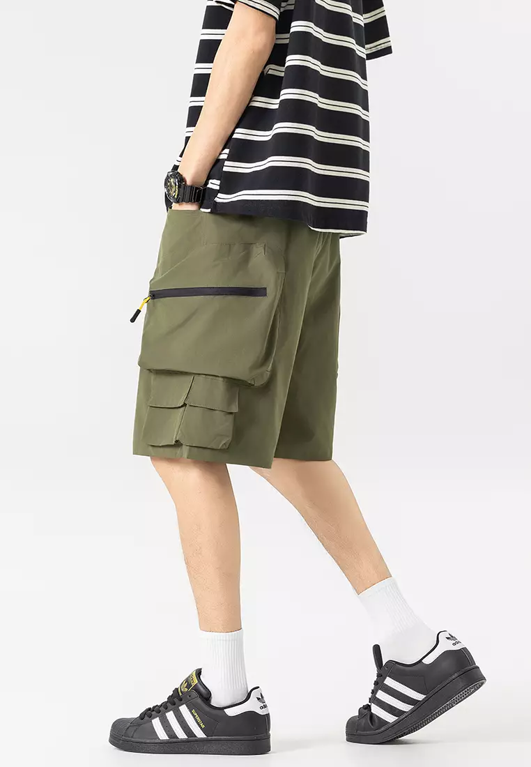 Multi-Pocket Functional Cargo Shorts GJL-B7010