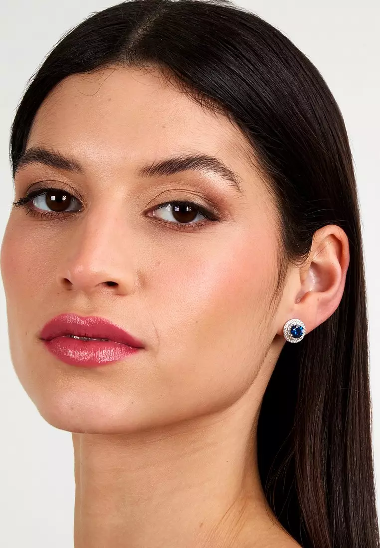 MORELLATO TESORI ETERNI Blue and Silver Earrings SAIW274