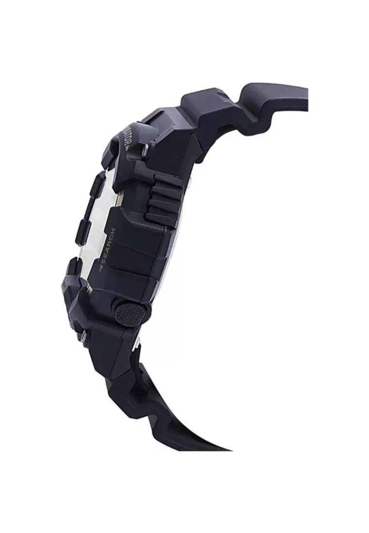 Men's Analog-Digital Watch HDC-700-9AV Black Resin Band Sport Watch