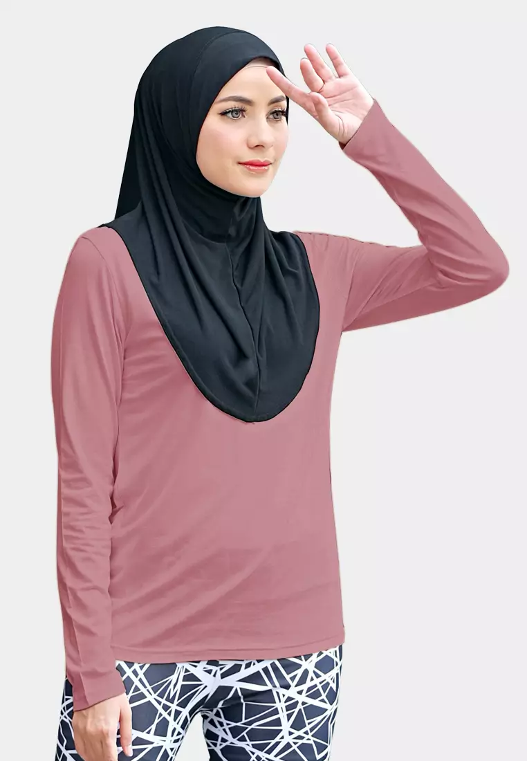 Zelena - Oshea Base Layer Sporty | Kaos Olahraga Wanita - Pink - L 