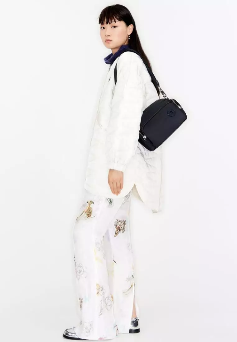 Bimba Y Lola M Anthracite Crossbody Bag