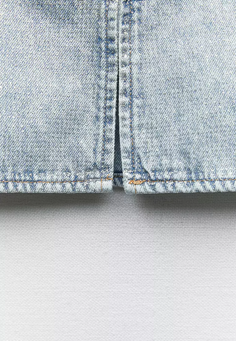 Denim Crop Top