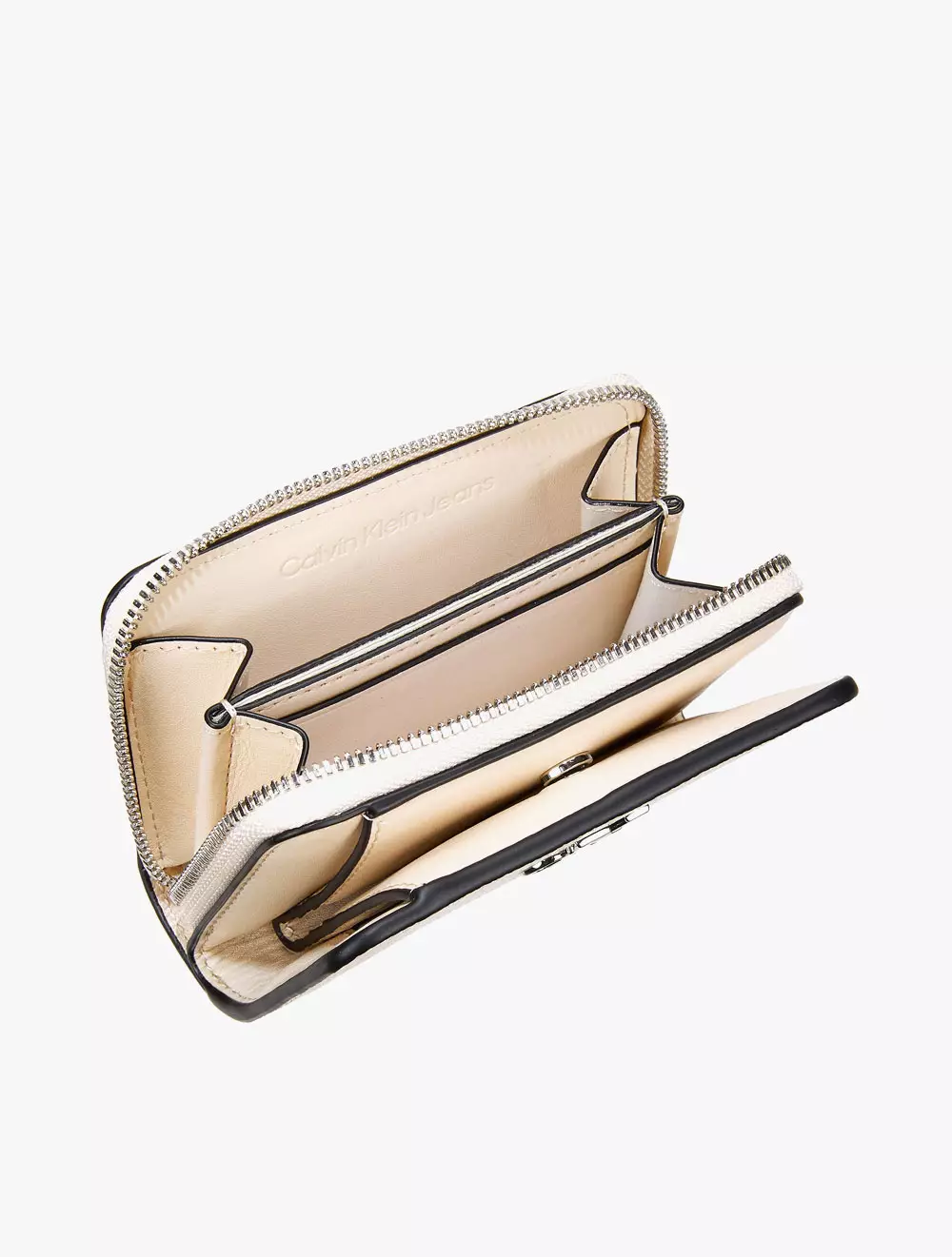 【 】CKJ Minimal Monogram Card Case_PINK BEIGE Jual Calvin Klein Calvin Klein Jeans Accessories - CKJ