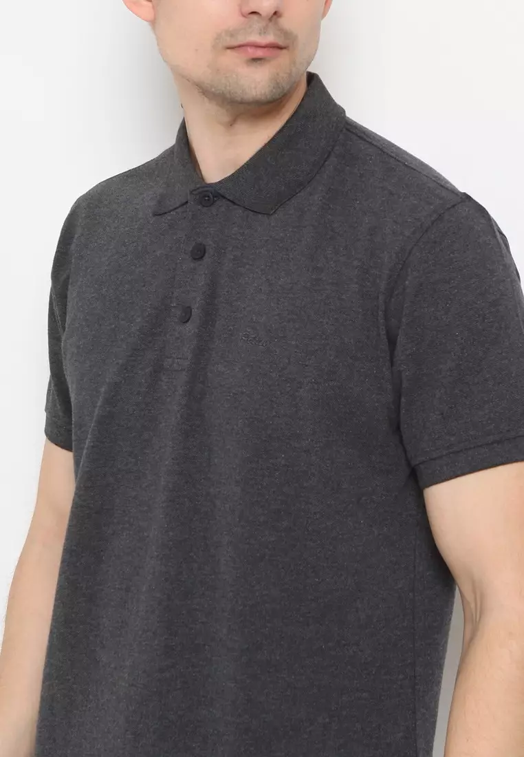 POLICE Polo Shirt Krah Polos Pria 207200171