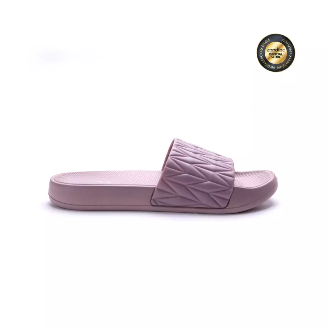 ZANDILAC - SANDAL WANITA DEWASA CH220585WD - UNGU FAWN full karet