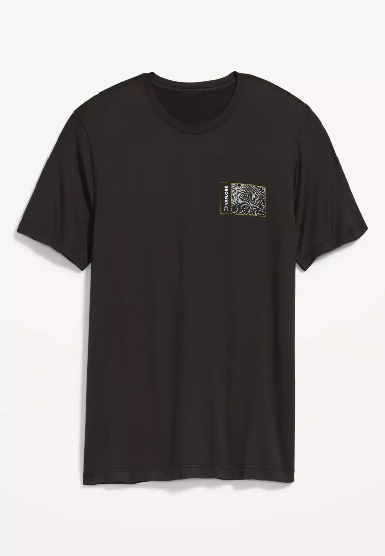 Cloud 94 Soft Go-Dry Cool Graphic T-Shirt for Men