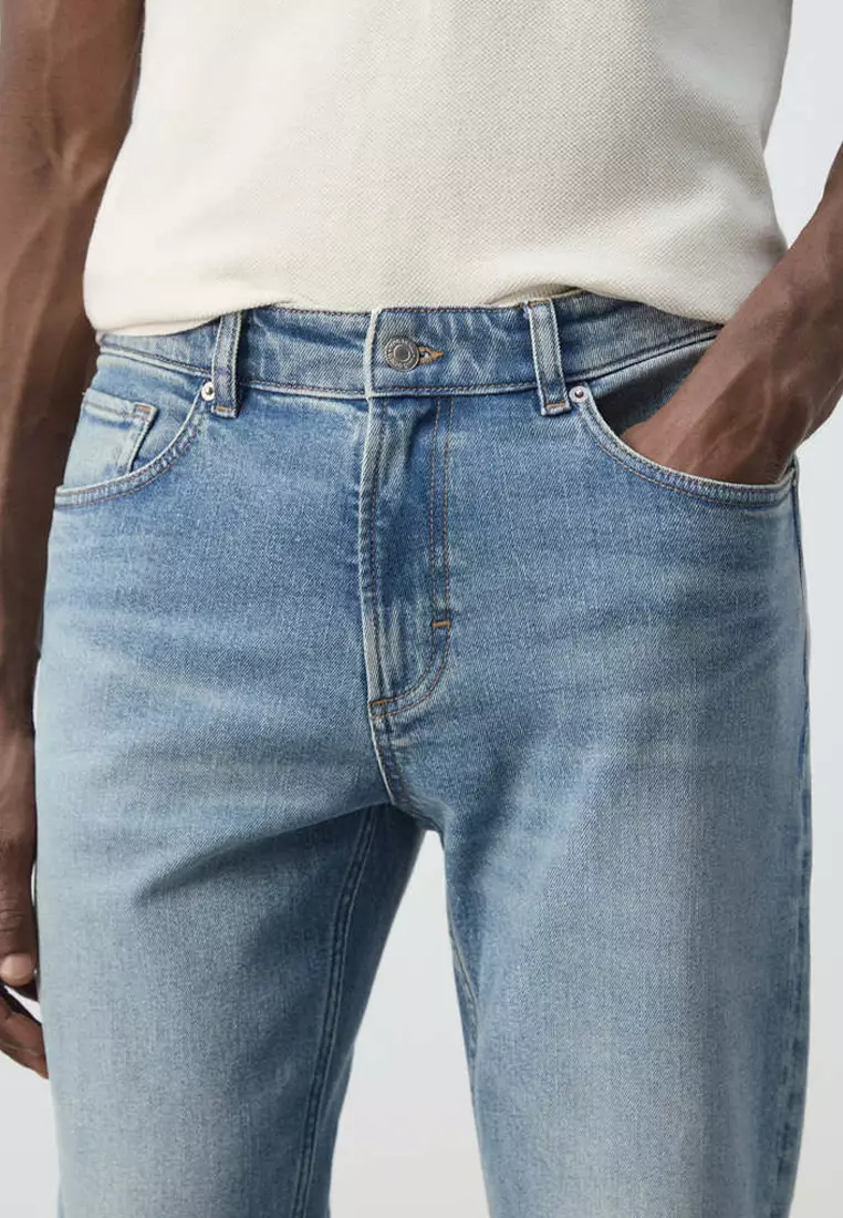 Ben Cropped Tapered-Fit Jeans