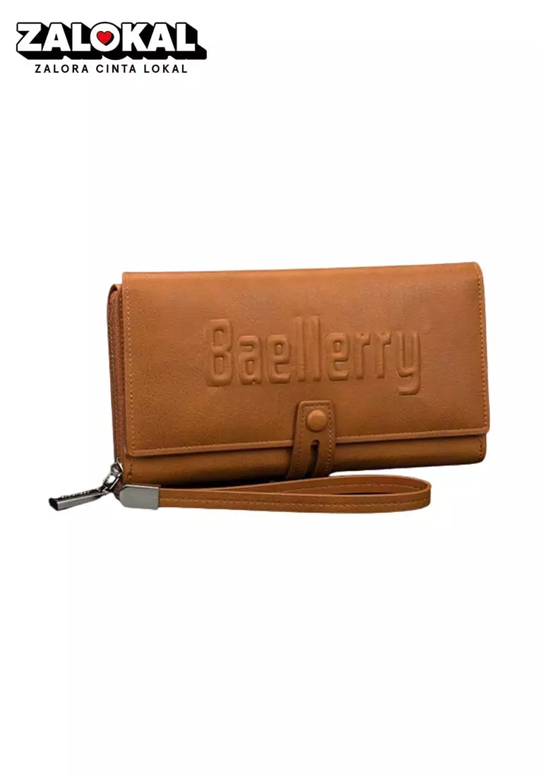 Dompet Pria Wanita Panjang Bahan Kulit PU Leather ORIGINAL