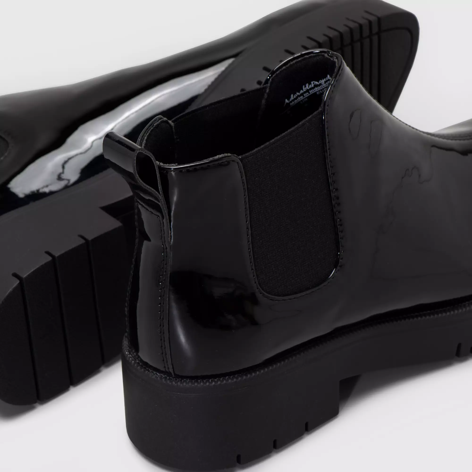 Lannister Boots Patent Black