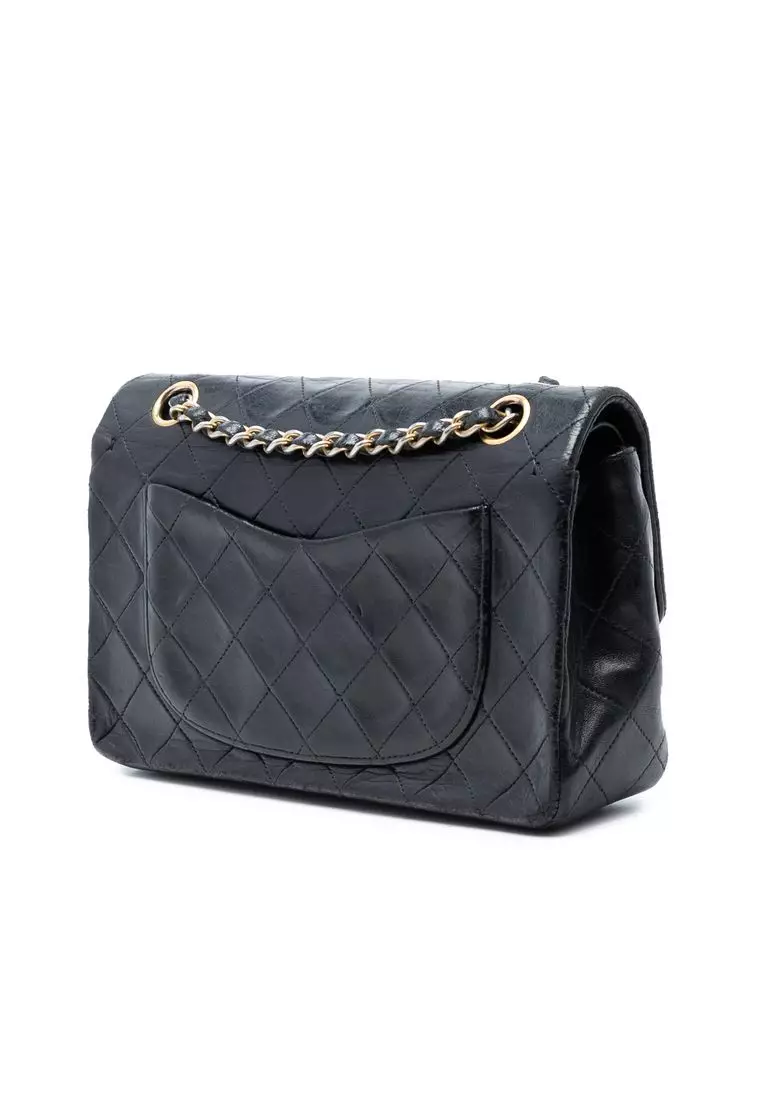 Pre-Loved Chanel Small Classic Lambskin Double Flap