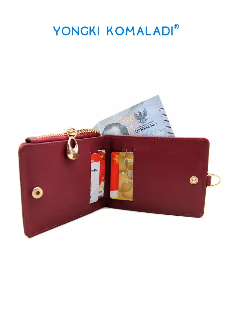 [ ORIGINAL ] YONGKI KOMALADI CARD HOLDER OL-SY102-CARD PEACH