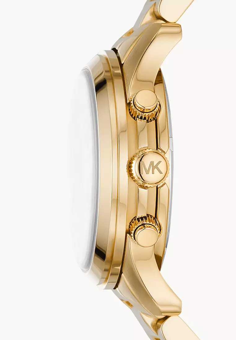Runway Gold stainless Steel Watch MK7323