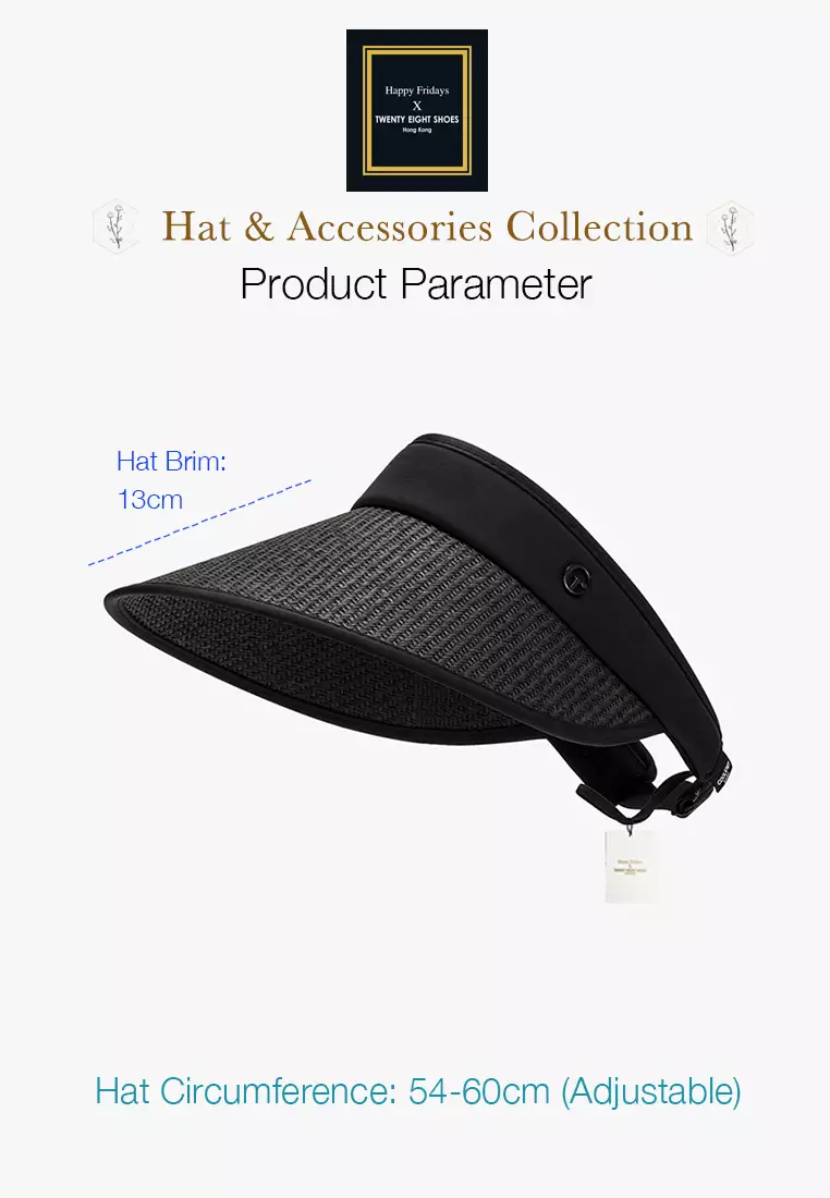 Foldable Natural Straw Sun Hat JW MC-22H029