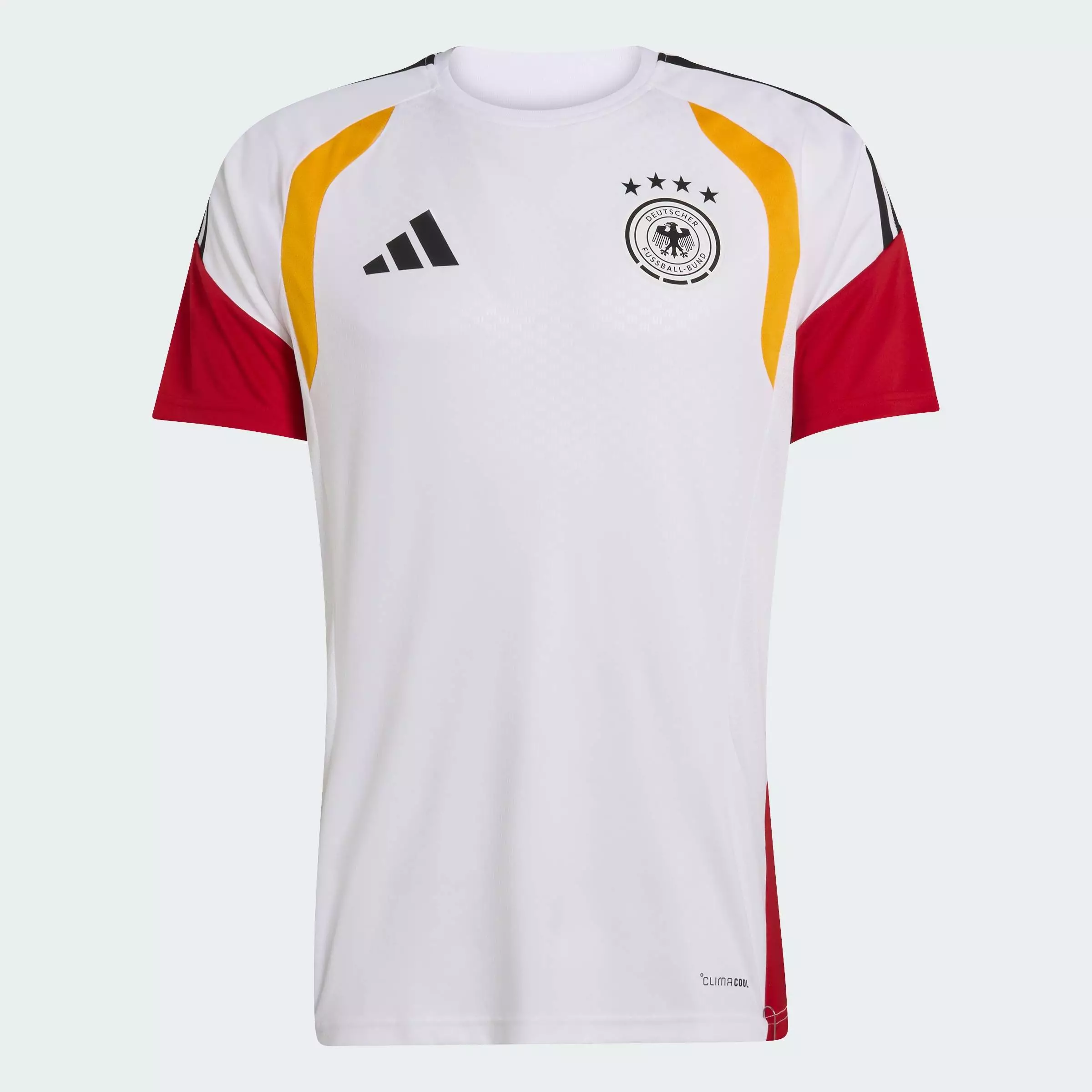 Football Germany 26 Tiro Training Jersey Men White KB4440