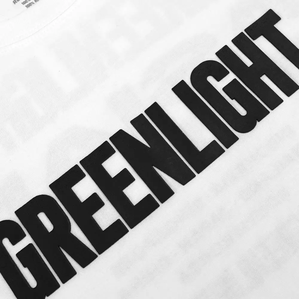 Greenlight Men's T-Shirt Short Sleeve Regular Fit Cotton Logo Script Gino C071224