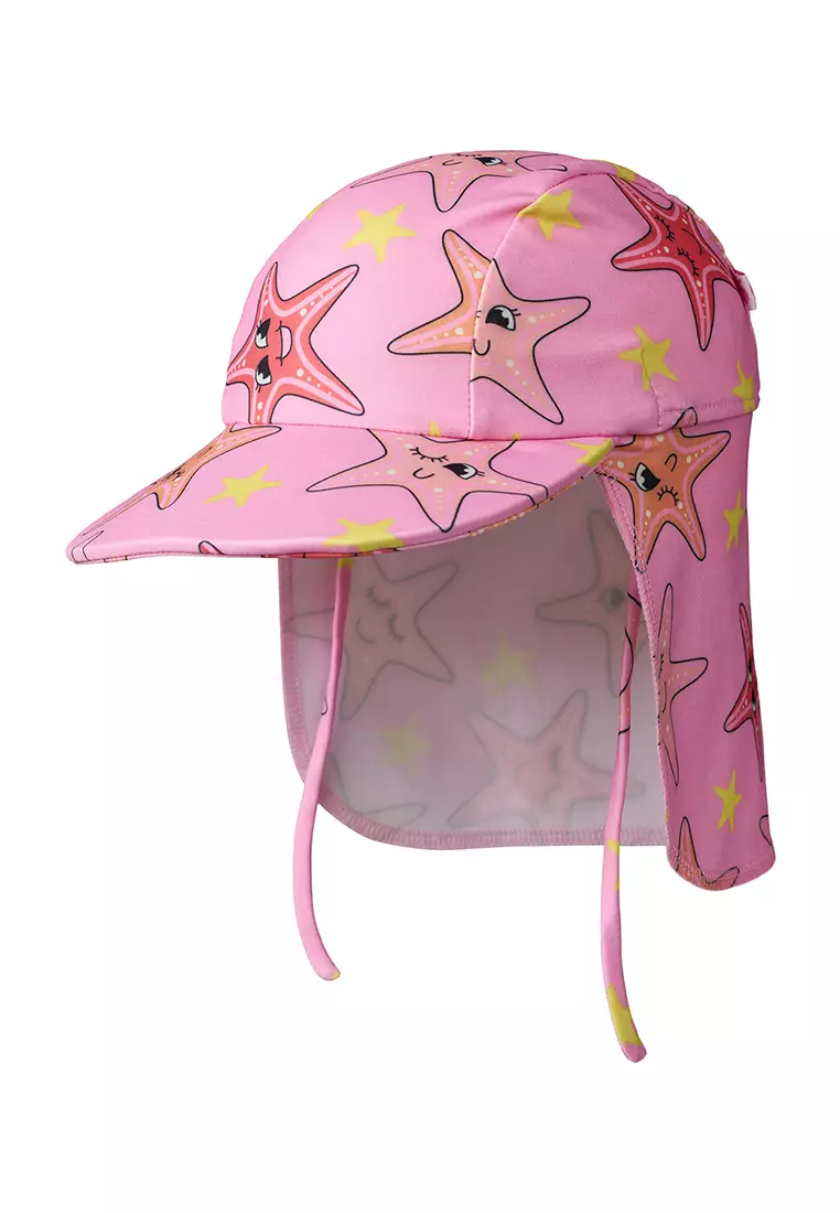 UV50 sun hat with starfish