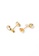 CEBUANA LHUILLIER JEWELRY gold 18K Italian Made Yellow Gold Pair Of Earrings with Diamonds 5F5ABAC813EA37GS_2
