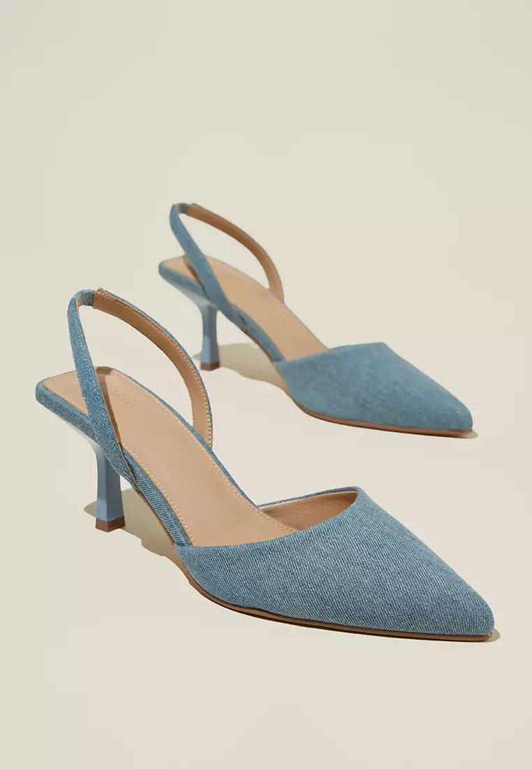 Gia Pointed Slingback Heels