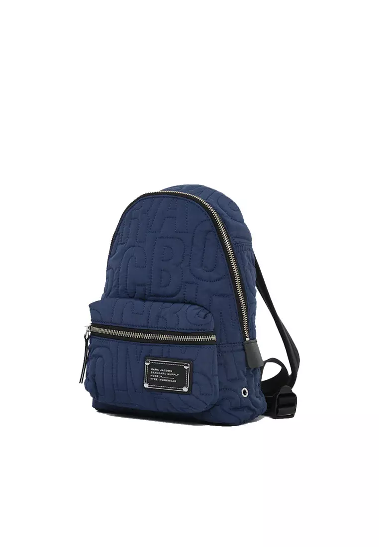 【美品】MARC JACOBS　BIKER　NYLON BACKPACK Marc Jacobs Women's The Large Backpack, Black, One Size, The