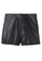 H&M black Imitation Leather Shorts 1424CAAC2FCA44GS_5