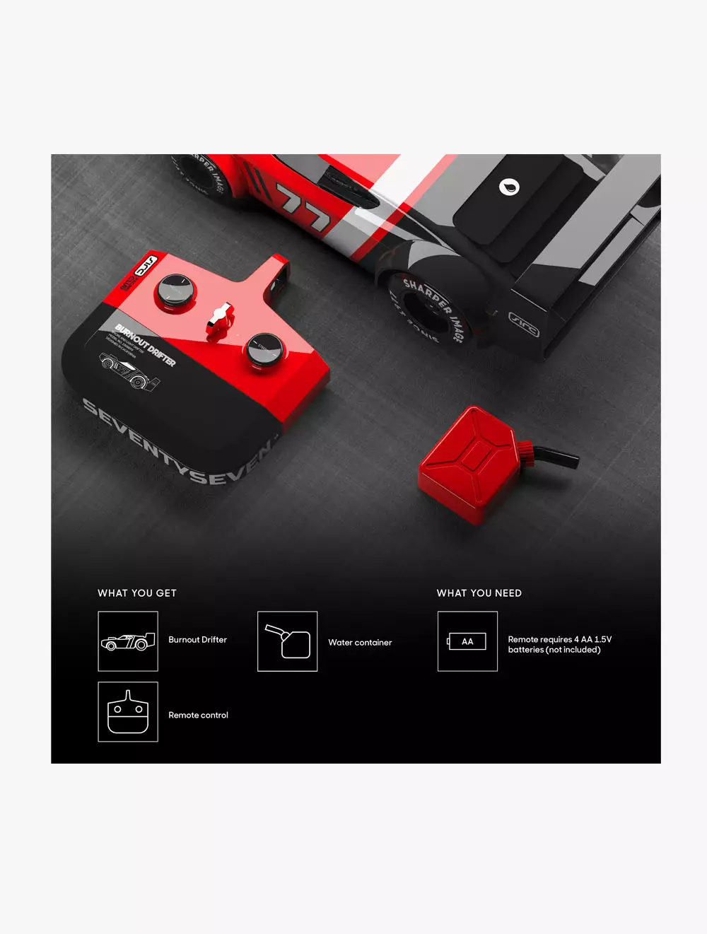 Jual Discovery Toy Discovery Sharper Image Toy RC Burnout Drifter