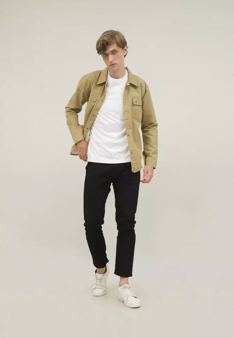 Jaket parka pria unisex outerwear trucker jacket houseofcuff beach tre