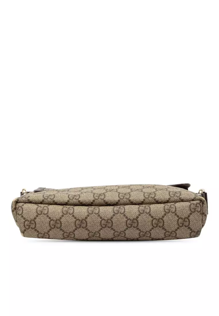 Pre-Loved Gucci Gg Supreme Crossbody