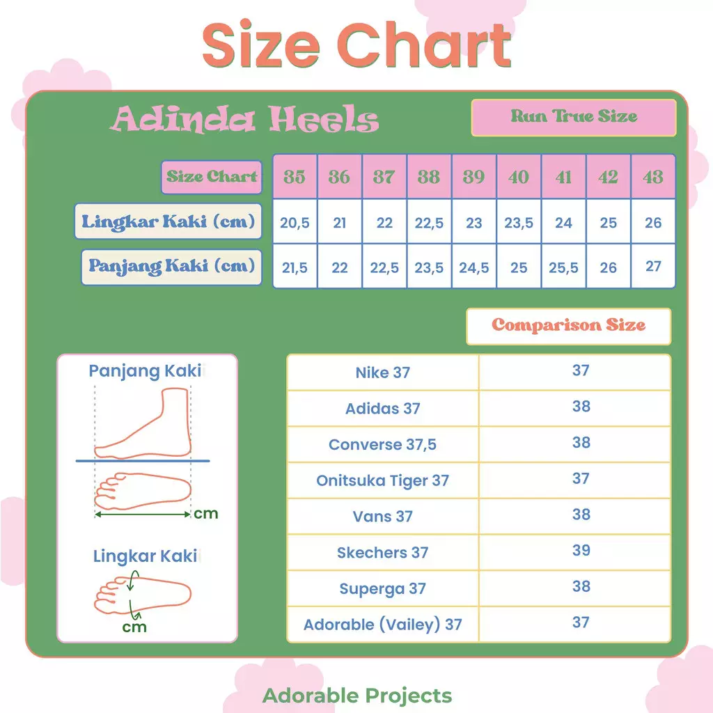 Adorable Projects - Adinda Heels Brown - Sepatu Wanita