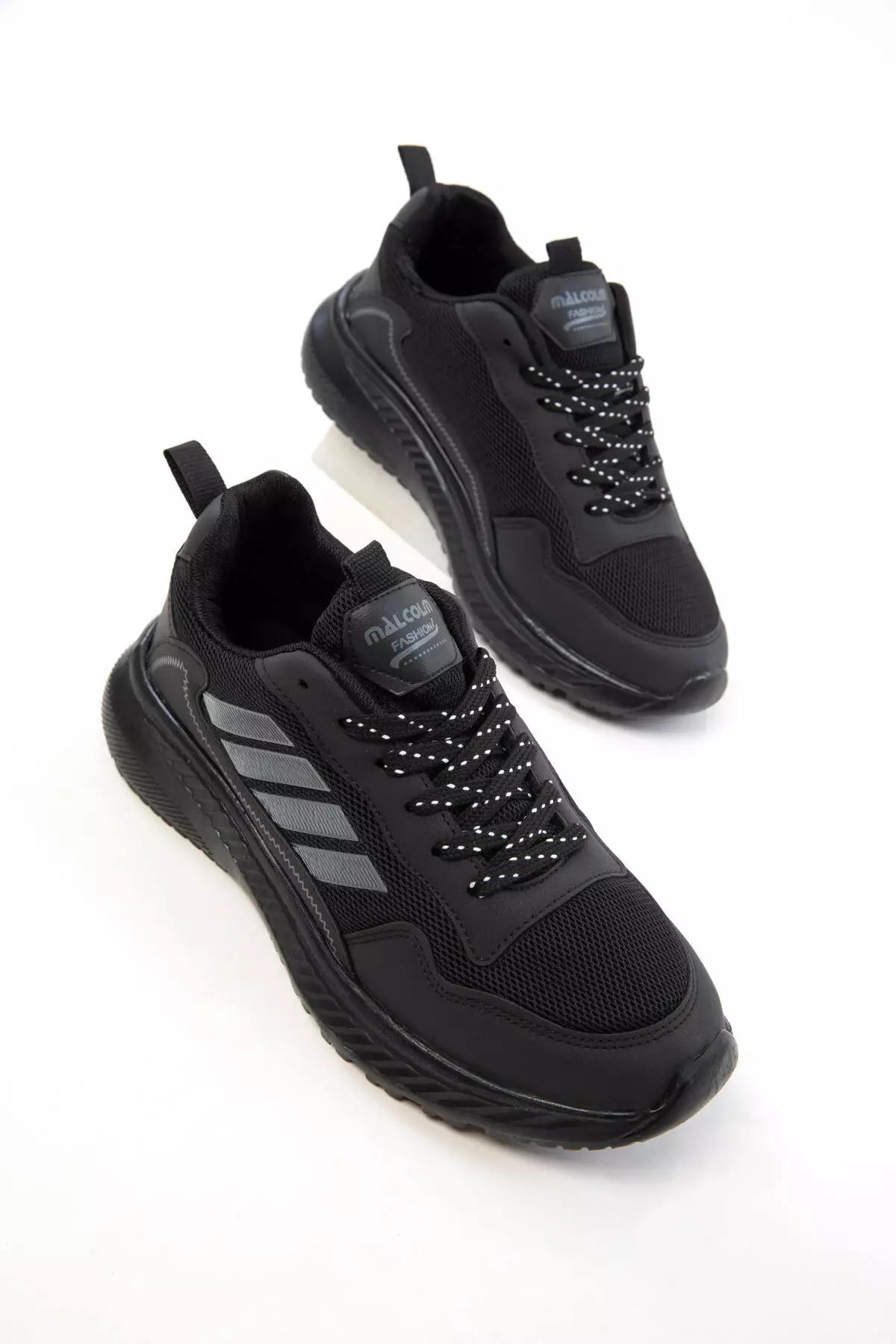 Black-Black Men's Sneaker 20737