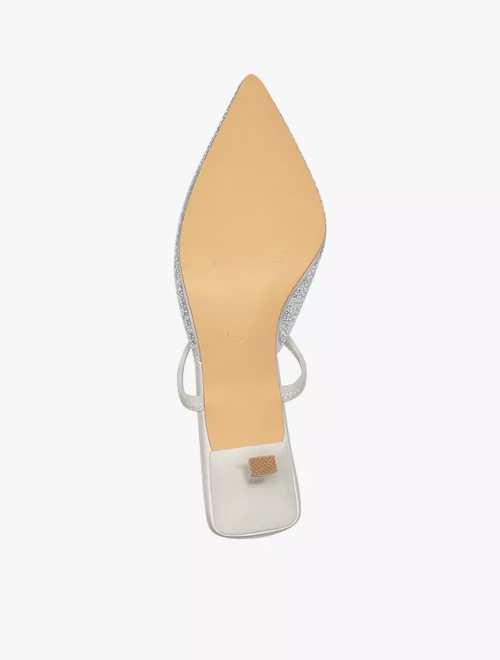 Payless Chrissie Womens Evani Mule Heels - White_04
