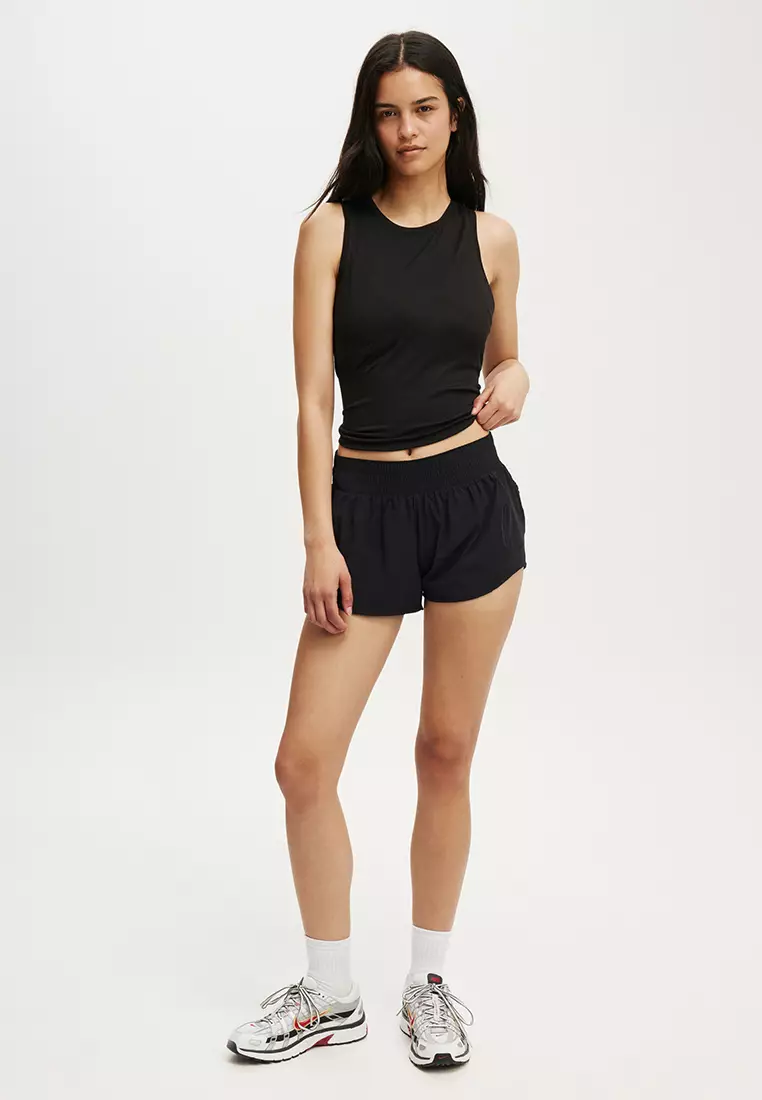 Active Open Back Muscle Tank Top