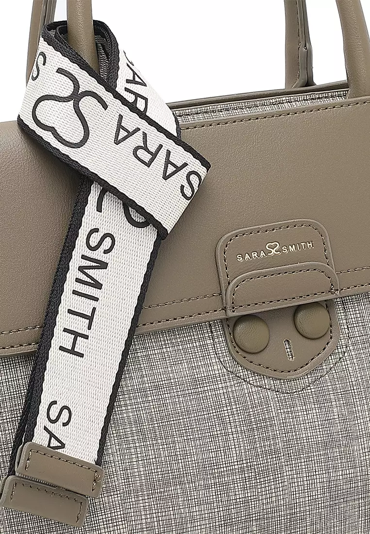 Women's Top Handle Bag / Sling Bag / Crossbody Bag - Fatigue