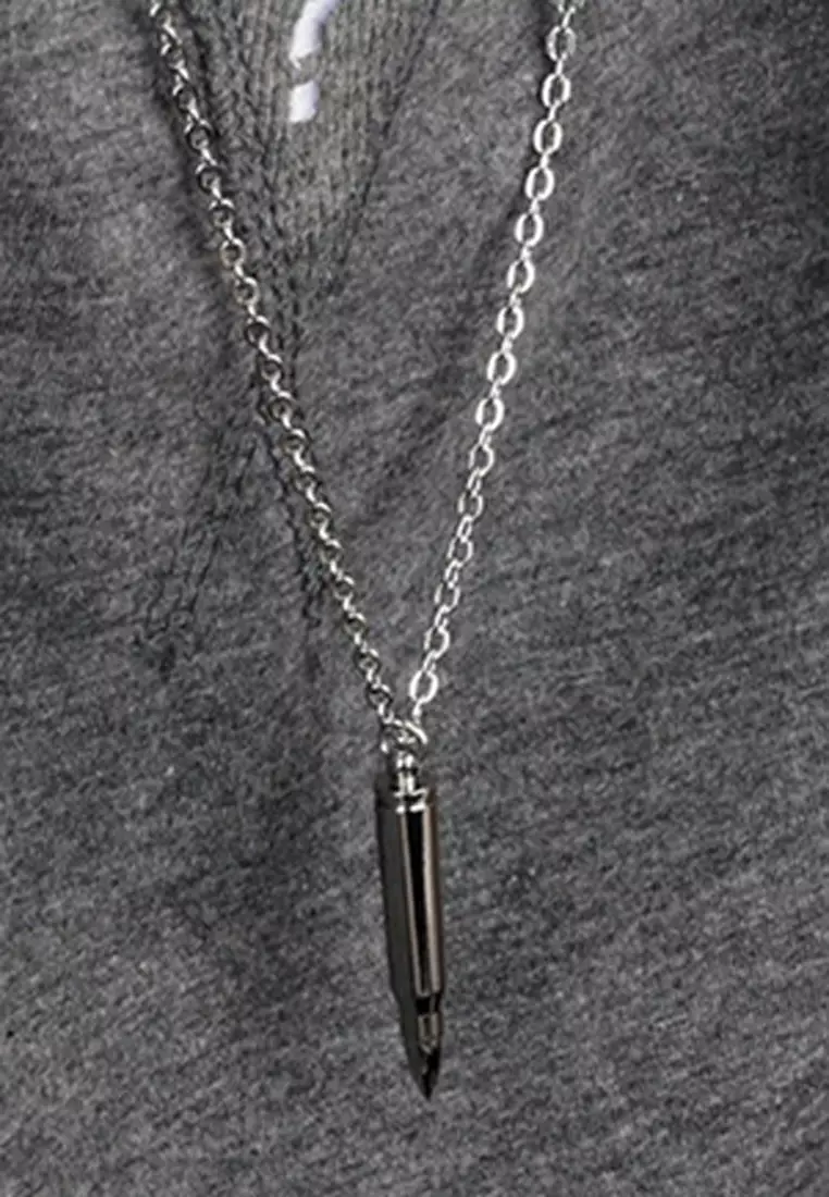 Real clearance bullet necklace