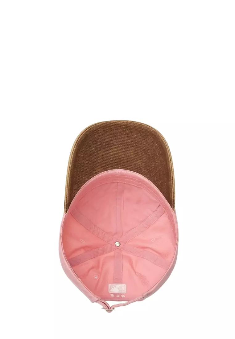 キャップ MLB Korea Vintage Culsive Unstructured Ball Cap NY MgPink 3A キャップ MLB Korea Vintage Culsive Unstructured Ball Cap NY